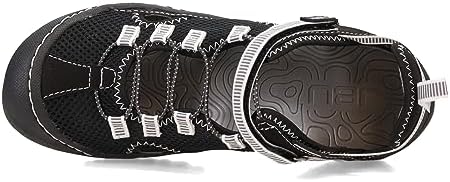 JBU by Jambu Women's Tahoe MJ Water Ready Sneaker, Black/White, 6 | Image 5
