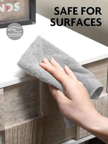 Image of HR INTERNATIONAL Microfiber Cleaning Cloth Roll 20 Pack, Tear Away Microfiber Towels, 25 x 25 Reusable, Washable, Scratch Free, Ultra Dishcloth for All-Around Cleaning Cloth for Kitchen (Pack of 20)