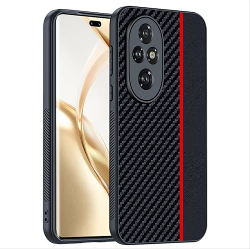 Samsung Galaxy A72 Litchi Hoesje TPU Lederen Textuur Bruin