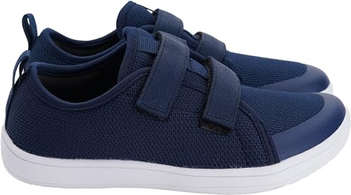 WHITIN Kids/Girls/Boys Barefoot School Shoes Wide Toe Box Zero Drop Navy 1 by WHITIN - Used condition - Image 2