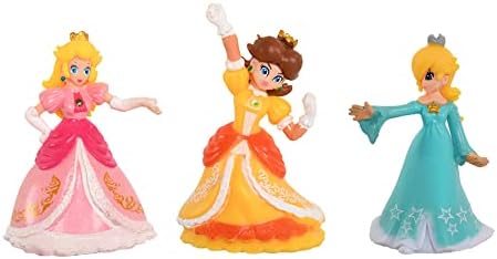 Pack of 18 Super Mario Cake Decorations, Cartoon Cake Toppers for Children's Birthdays, Cupcake Figures Toys, Children's Birthday Cake Decoration Party Supplies