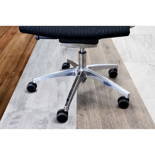 Miniatura 3 de Hjh Office 619010 5x Ruedas Para Sillas De Oficina Rolo 11mm X 65mm, 5 Unidades, Suelos Duros