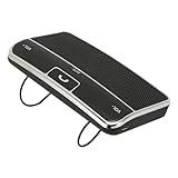 CANCELACIÓN DE RUIDO: El kit manos libres Bluetooth para automóvil tiene supresión de ruido incorporada, que puede reducir efectivamente el problema de la interferencia de ruido externo y proporcionar un sonido claro para las llamadas.