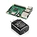Power Supply 5V3A by MakerSpot with Switch 2.5A 2A 1.5A 1A Fast Charge AC Adapter w/ 1.5m Extra Long On Off Power Switch Micro USB Cable for Raspberry Pi 3 Model B/B+ Plus