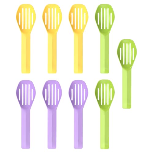 Image of 9Pcs Bathing Sand Scooper for Hamsters, Small Pet Grooming | Hamster Bedding Scooper,Pet Cleaning Tool,Small Pet Grooming