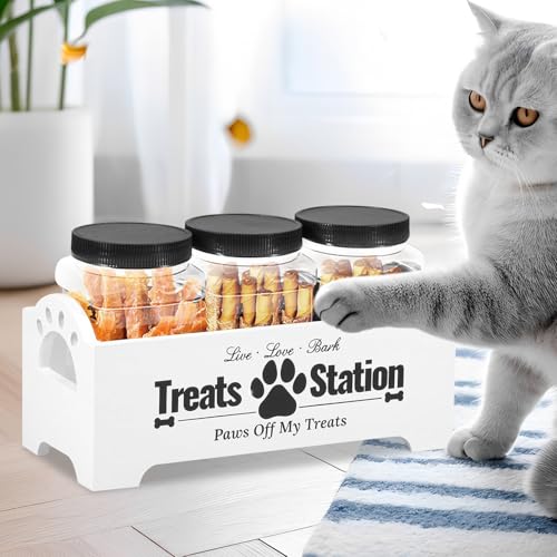 Boîtes à friandises pour chat et chien Boîtes à goûter avec couvercle hermétique cuisine