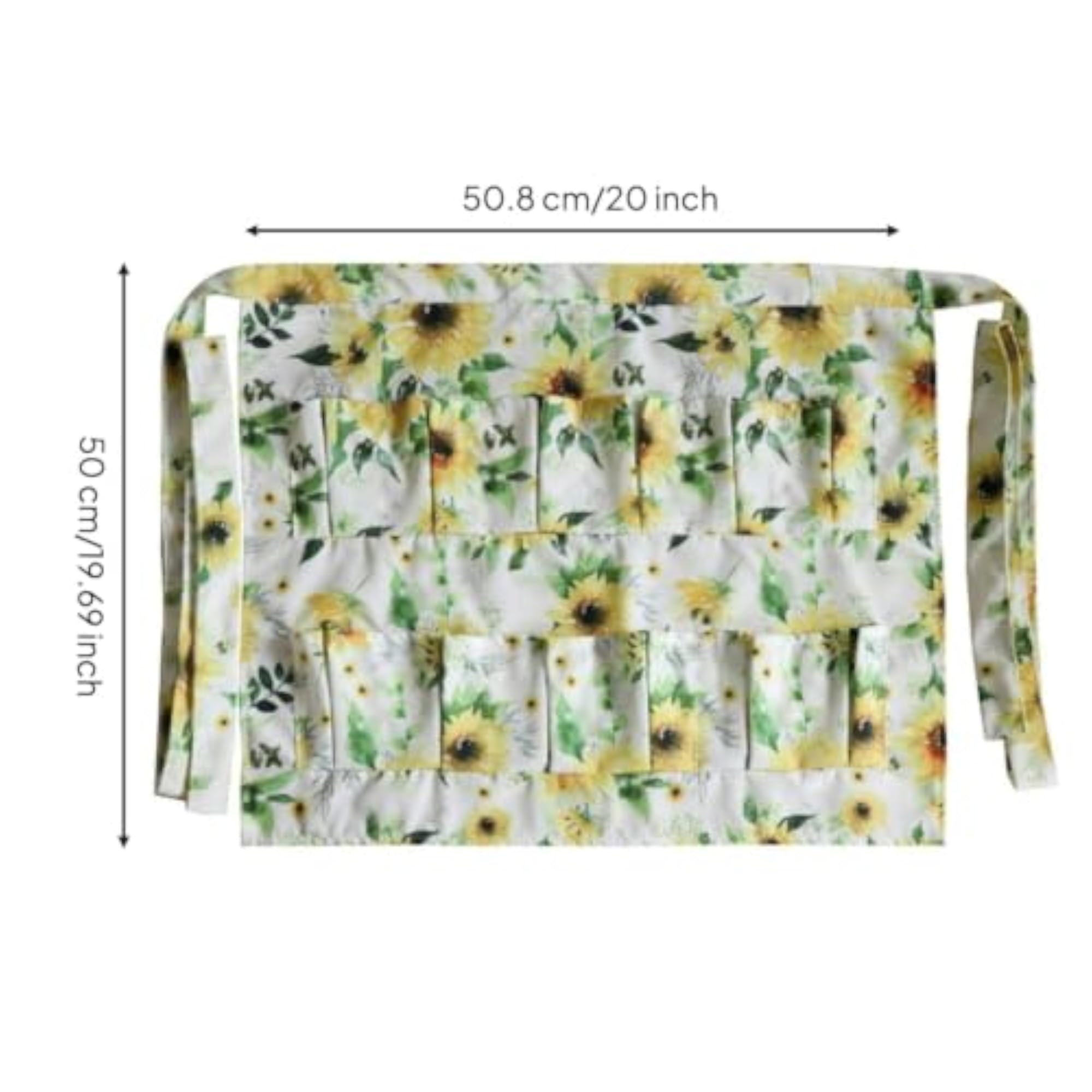 Multi-Pocket Waist Apron with Pockets, Adjustable