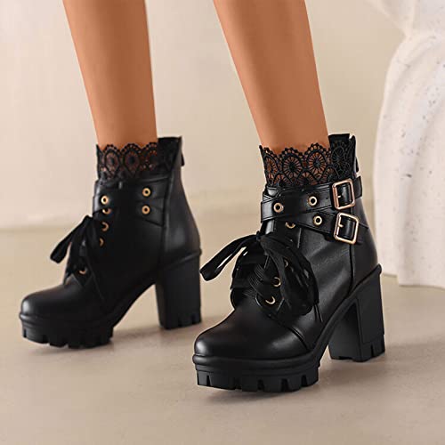Botas cortas cómodas para mujer con tacón alto que estilizan sin cansar tus pies 2