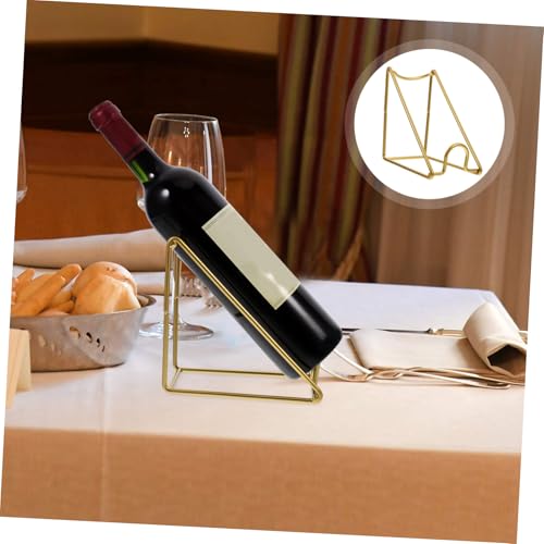 Soporte para botellas de vino para encimera de gabinete miniatura 4