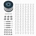 Fortress Batting Cage Netting Wire Tension Kit – Everything You’ll Need to Easily Hang A Baseball Batting Cage