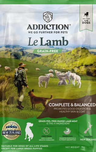 Y.K アディクション ル・ラム グレインフリードッグフード 9kg