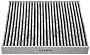 Afa Motors C25870 Premium Cabin Air Filter with Activated Carbon For 08-16 Chrysler Town & Country, 08-19 Dodge Grand Caravan, 09-14 VW Routan, Nissan GT-R Titan XD Armada, Infiniti Vehicle