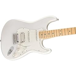 Fender Juanes Stratocaster MN Luna White Satin guitare électrique avec étui deluxe - Les Beatles, Paul McCartney, John Lennon, RIngo Starr, George Harrison Fender Juanes Stratocaster MN Luna White Satin guitare électrique avec étui deluxe – Image 5