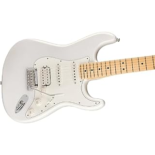 Fender Juanes Stratocaster MN Luna White Satin guitare électrique avec étui deluxe - Les Beatles, Paul McCartney, John Lennon, RIngo Starr, George Harrison Fender Juanes Stratocaster MN Luna White Satin guitare électrique avec étui deluxe – Image 5