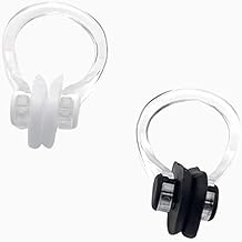 Nuoto Naso Clip, 2 Pezzi Clip per Naso in Silicone Impermeabile, Clip per la Protezione da Nuoto Riutilizzabile, Principianti Adatti o Professionisti