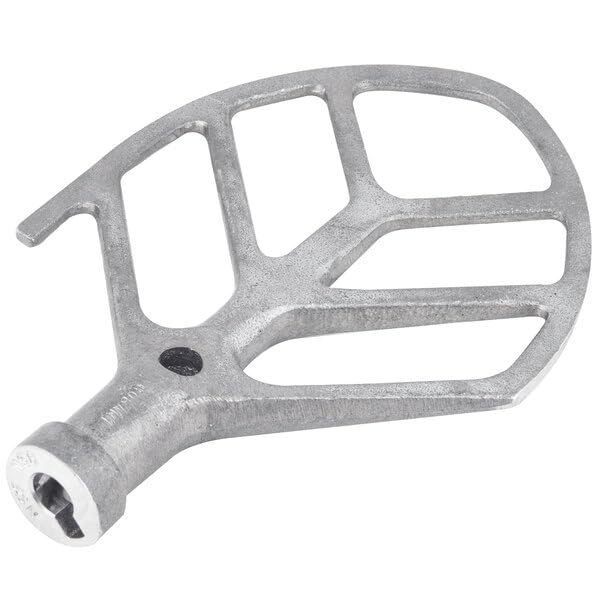 Generic BBEATER-ALU005 N50 Aluminum Flat Beater for 5 Qt. Bowls, Normal, Silver