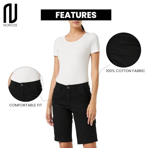 Bermudas d'été pour vos sorties | Short stretch femme chic - 4