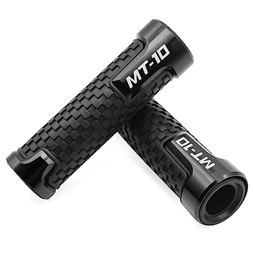 Puños de manillar MT10 de color negro para moto Yamaha FZ10 de 2016 a 2018 2