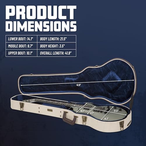 Image of Gator Cases Journeyman Series Deluxe Wood Case for Resonator Style Acoustic Guitars