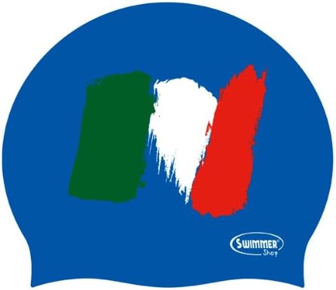 swimmerwear Naughty Swimmer Swimming Hat Silicone – Italian Flag