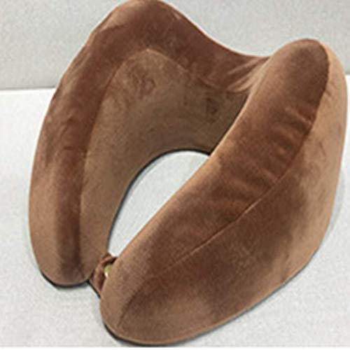 Oreiller cervical de voyage en U à mémoire de forme ergonomique