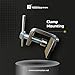 COSMOSTAR 55 Gallon Pneumatic Agitator 1/2 HP, 7 N.M Clamp Mount Tank Barrel Drum Mixer | Paint Agitator, Pneumatic Bracket Mixer, Paint Stirring Machine Bracket Air Agitator Paint Mix Tool