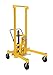 Vestil DCR-880-H-HP Foot Pump Drum Transporter/Control, Steel, 50" Length, 68-7/8" Width, 72-1/4" Height, 880 lbs Capacity
