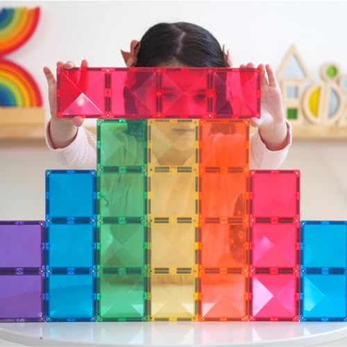 Connetix 18-Piece Rainbow Rectangle Expansion Set — view 5