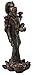 Top Collection Mini Standing Lakshmi Statue - Hindu Goddess of Good Fortune and Wealth Sculpture in Premium Cold Cast Bronze - 3.25-Inch Collectible Figurine (Sm. Lakshmi)