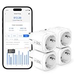 meross – Meross Mini 4er Pack WLAN Steckdose mit Strommessung, Alexa-