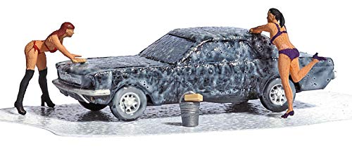 Preisvergleich Produktbild Busch 7824 Action-Set Car-Wash, Modellbausatz 1:87 (H0)