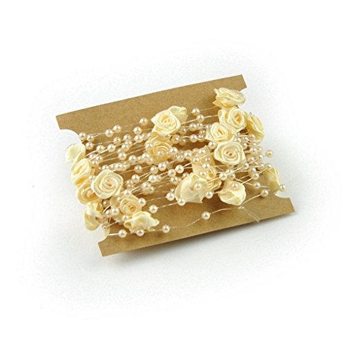 PHILNA12 rose Pearl Beads Line per abito da sposa