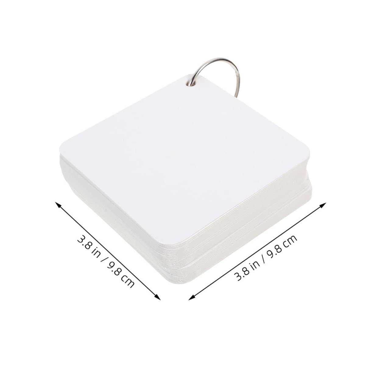 300blätter Leere Karteikarten Blank Cards zum Notieren und Lernen Kleine Papierkarten für Schule Büro und Diy-projekte Leicht und Transportabel