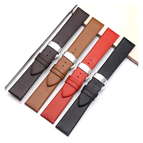 Correas de reloj de cuero con ajuste ergonómico y pasador rápido 7
