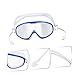 WHAMVOX Boy Girl Swim -Fog and Uv Eyewear for Toddlers Lightweight and Comfortable Swimming Glasses High Elastic Straps for for Ages