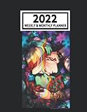  2022 Weekly & Monthly Planner: Harleỵ Quịnn _ Poisọn Ivỵ Size 8.5 x 11 Calendar Schedule Organizer with 12 Monthly and 52 Weekly Pages for Women, Home, School and Office