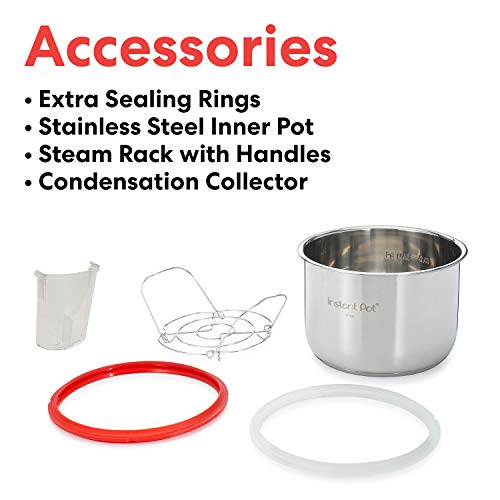 Instant Pot Duo Plus 6 Quart 9-in-1 Electric Pressure Cooker, Slow Cooker, Rice Cooker, Steamer, Sauté, Yogurt Maker, Warmer