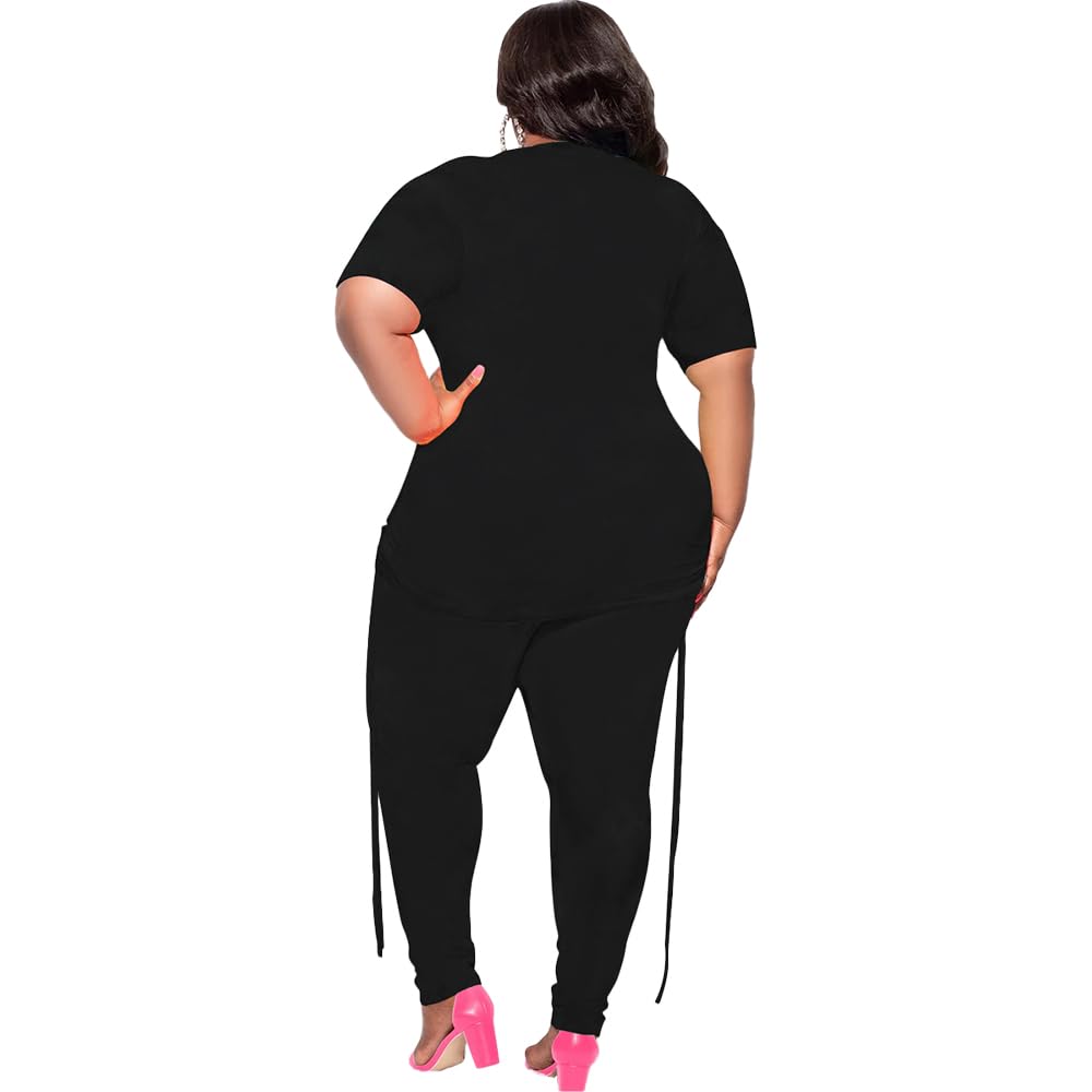 Amazon.com: PINSV Women's Plus Size 2 Piece Outfits