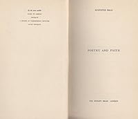 Poetry and Faith B0000CHUYV Book Cover