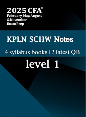 CFA Level I Kaplan 107884559X Book Cover