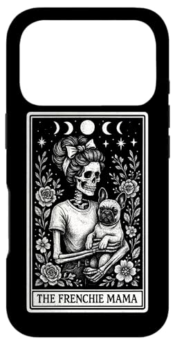 The Frenchie Mama Mom French Bulldog Tarot pour la fête des mères Coque pour iPhone 17 Pro