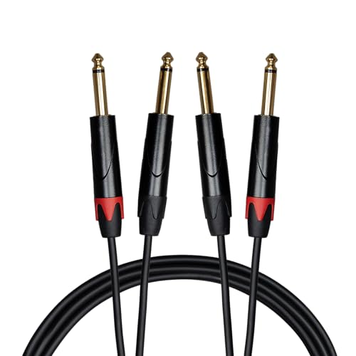 CASCHA Advanced Line Audio Cable Jack (2M) to Jack (2M), 2 m, black - Image 4
