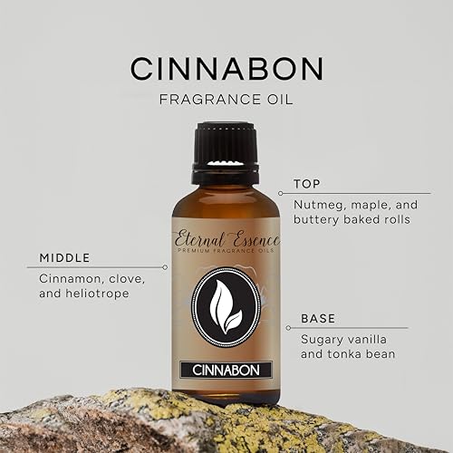 Image of Eternal Essence Oils Cinnabon 30ml Premium Fragrance Oil - for Candle, Soap Making, Aromatherapy, Diffusers, Home Care, & Humidifiers