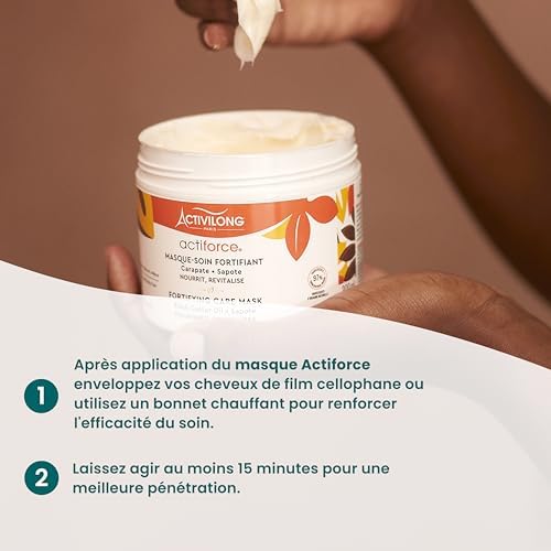 Activilong Actiforce Fortifying Care Mask - Deep Regeneration, Intense Hydration, and Easy Detangling - For Stronger, Healthier Hair - 300 ml