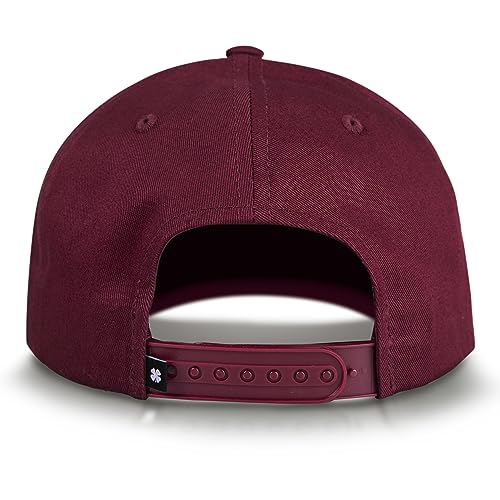 Image of Lucky Brand Snapback Hat | Adjustable | Baseball Cap | Retro | American Heritage | 5 Panel Design | Cotton Canvas