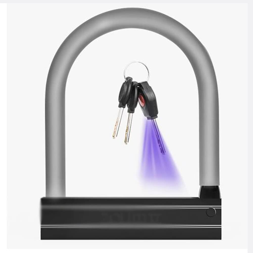 Heavy Locks Bike U Lock Heavy Duty Bike Lock U-Lock Riding Bicycle Lock for Bicycle, Motorcycle and More 6.6in X 8.6in U-Locks for Bicycles