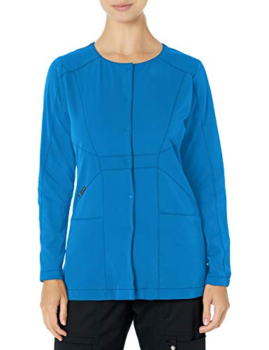WonderWink Women s Hp Snap Front Scrub Jacket, Royal, XX-Small