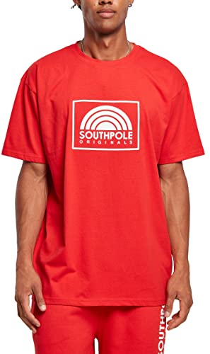 Southpole Maglietta con Logo Quadrato T-Shirt