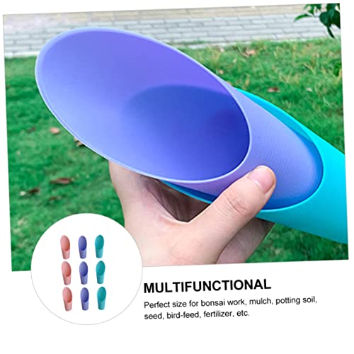 YARNOW 18 Pçs Plantando Suculentas Espátulas Coloridas Colher Cores Gadget De Escavação Balde Mudas