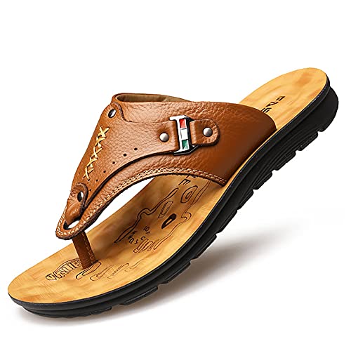 Tongs pour hommes sandales d'extérieur pantoufles de plage douces